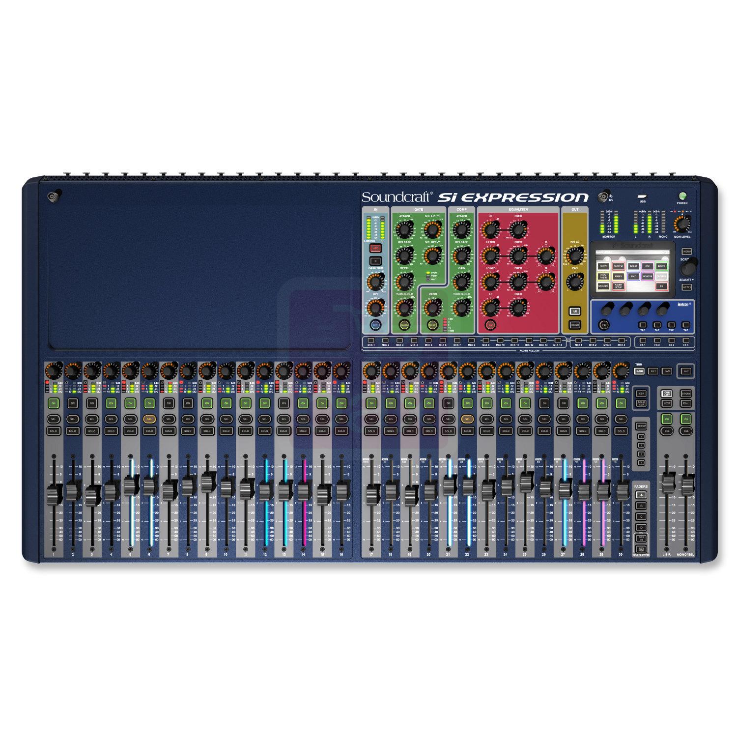 Console soundcraft si expression 32 entrees 1