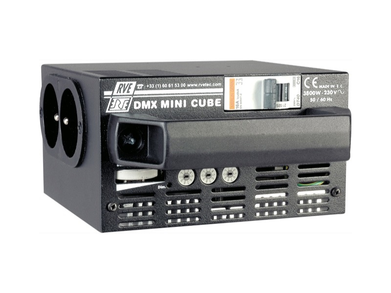 Rve gradateur mini cube 1 x 3kw dmx